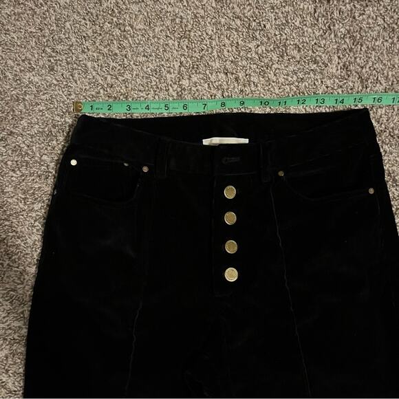 Michael Kors Black Corduroy Flare Pants - Picture 6 of 7